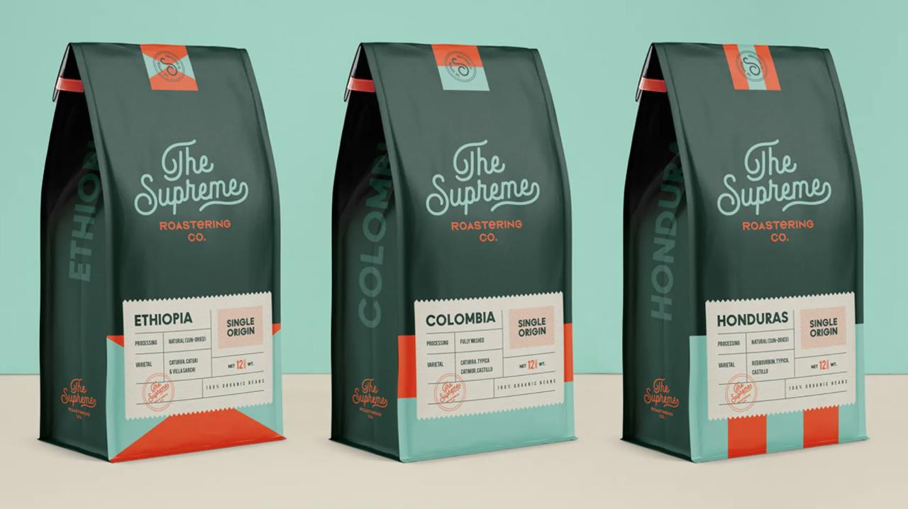 咖啡包裝袋設(shè)計(jì)-掀起一股時(shí)尚潮流復(fù)古風(fēng)