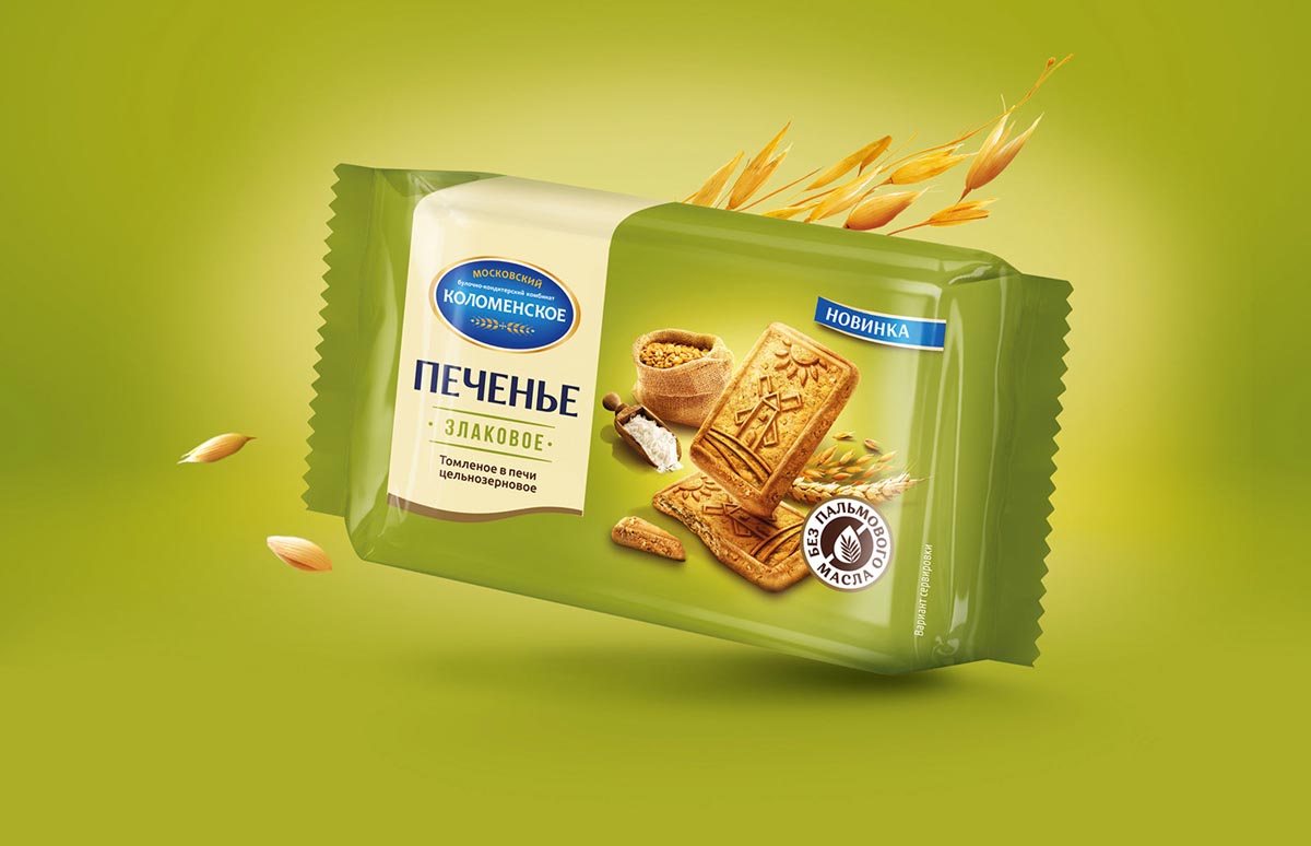 燕麥餅干包裝設計