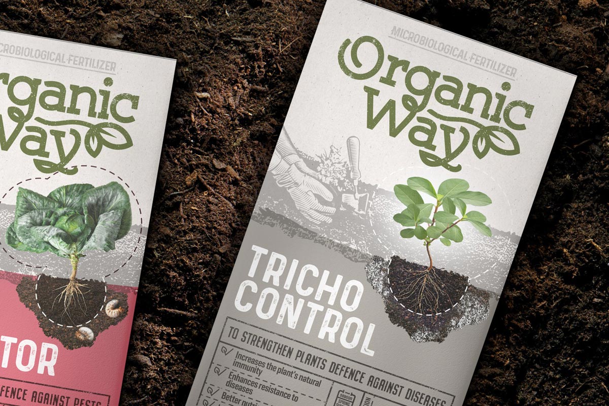 家庭園藝有機肥包裝設計